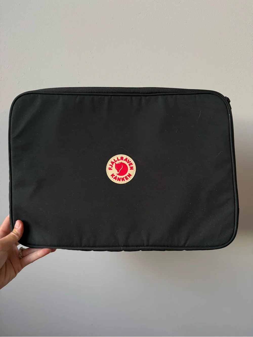 Fjallraven Kanken 15” Black Laptop Sleeve Protective Carry Case